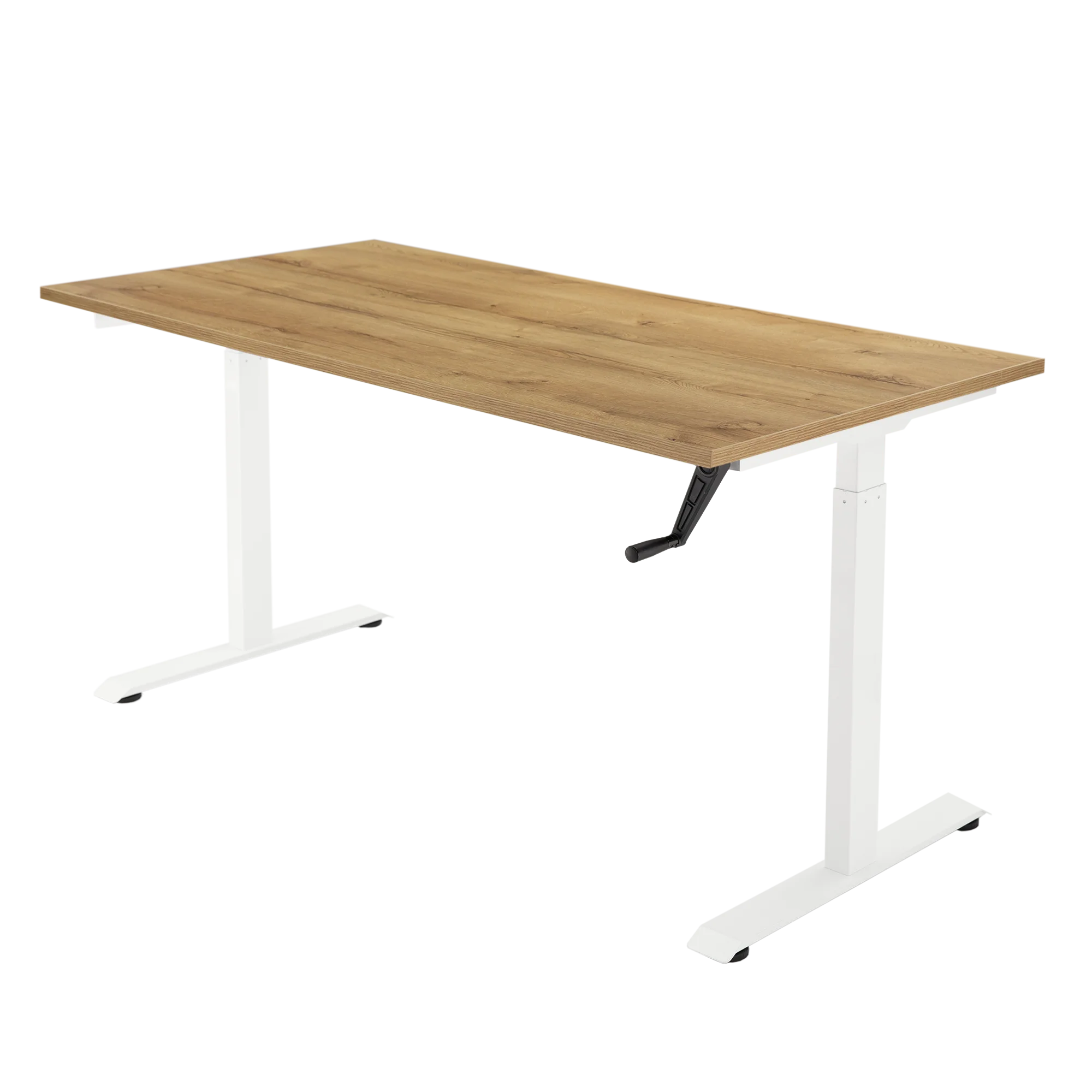 Gravity crank-adjustable sit-stand desk - Image 10